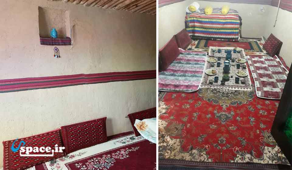 اتاق اقامتگاه بوم گردی بهشت جاوید - فیروزآباد - روستای حنیفقان